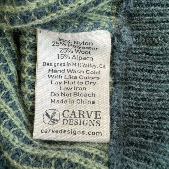 Carve Designs knit v-neck - XL