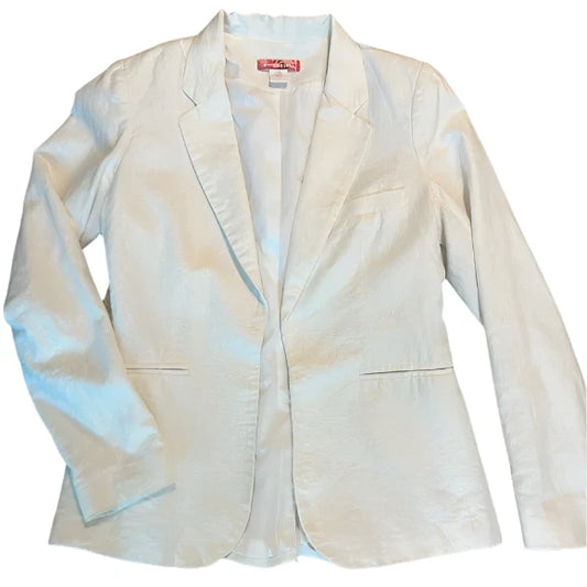 White linen blazer - Medium