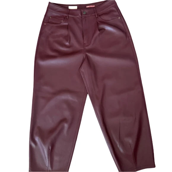 Anthropologie Faux Leather pant - size 26