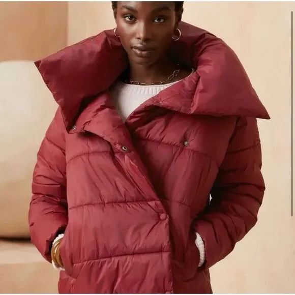 Banana Republic puffer - oversized XS NWT